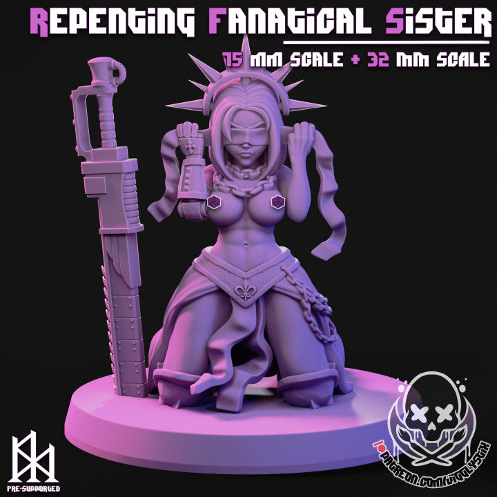Repenting Sisters 3d Printed Miniatures NSFW