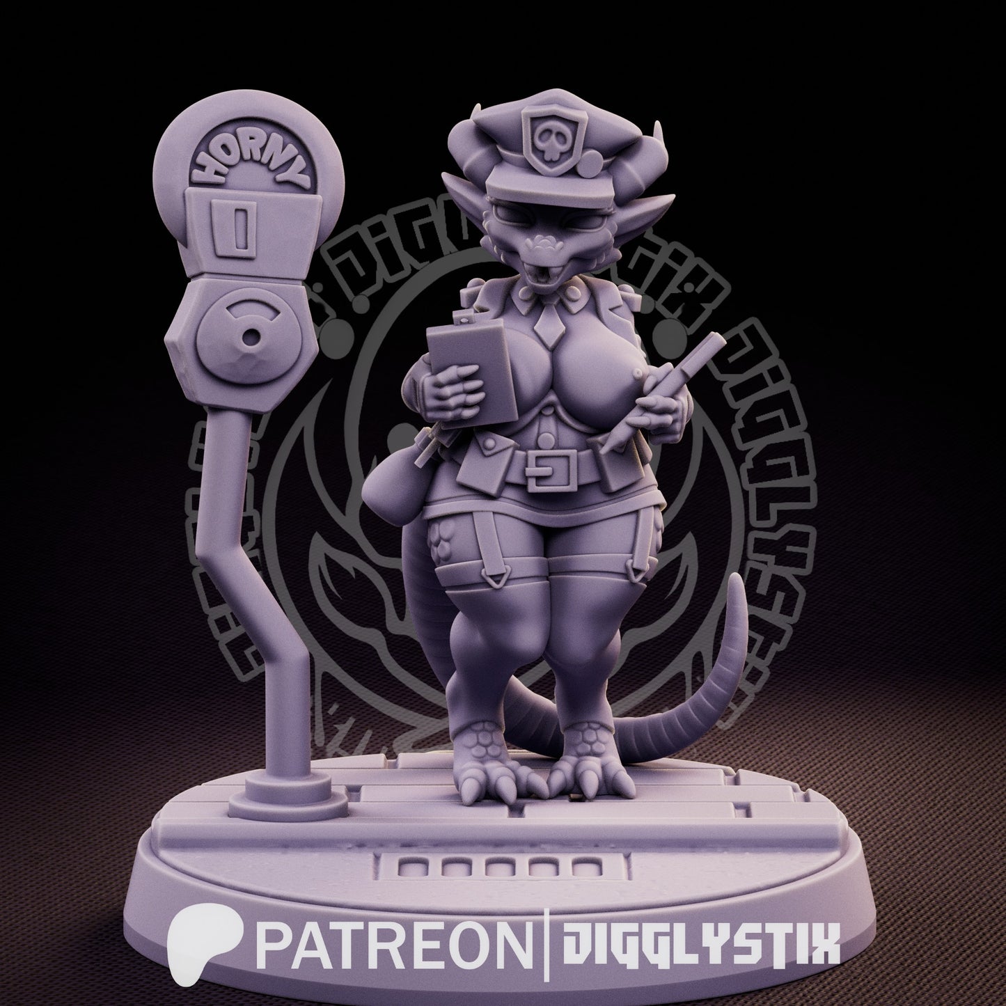 Bonk Police 3d Printed Miniatures NSFW