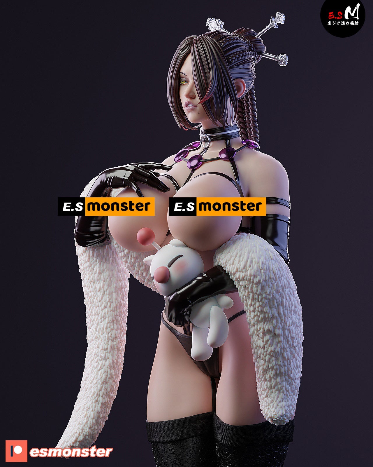 Lulu 3d Printed Model Kit NSFW