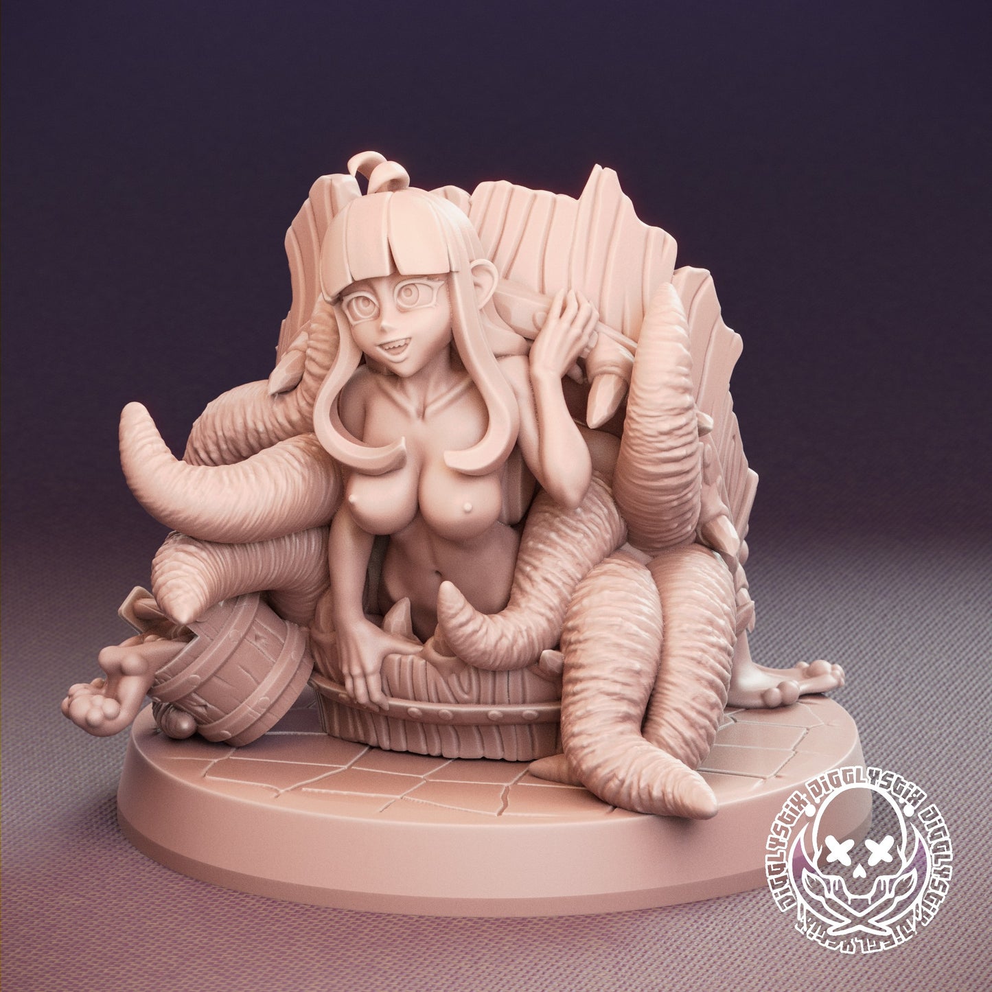 Mimic Girls 3d Printed Miniatures NSFW