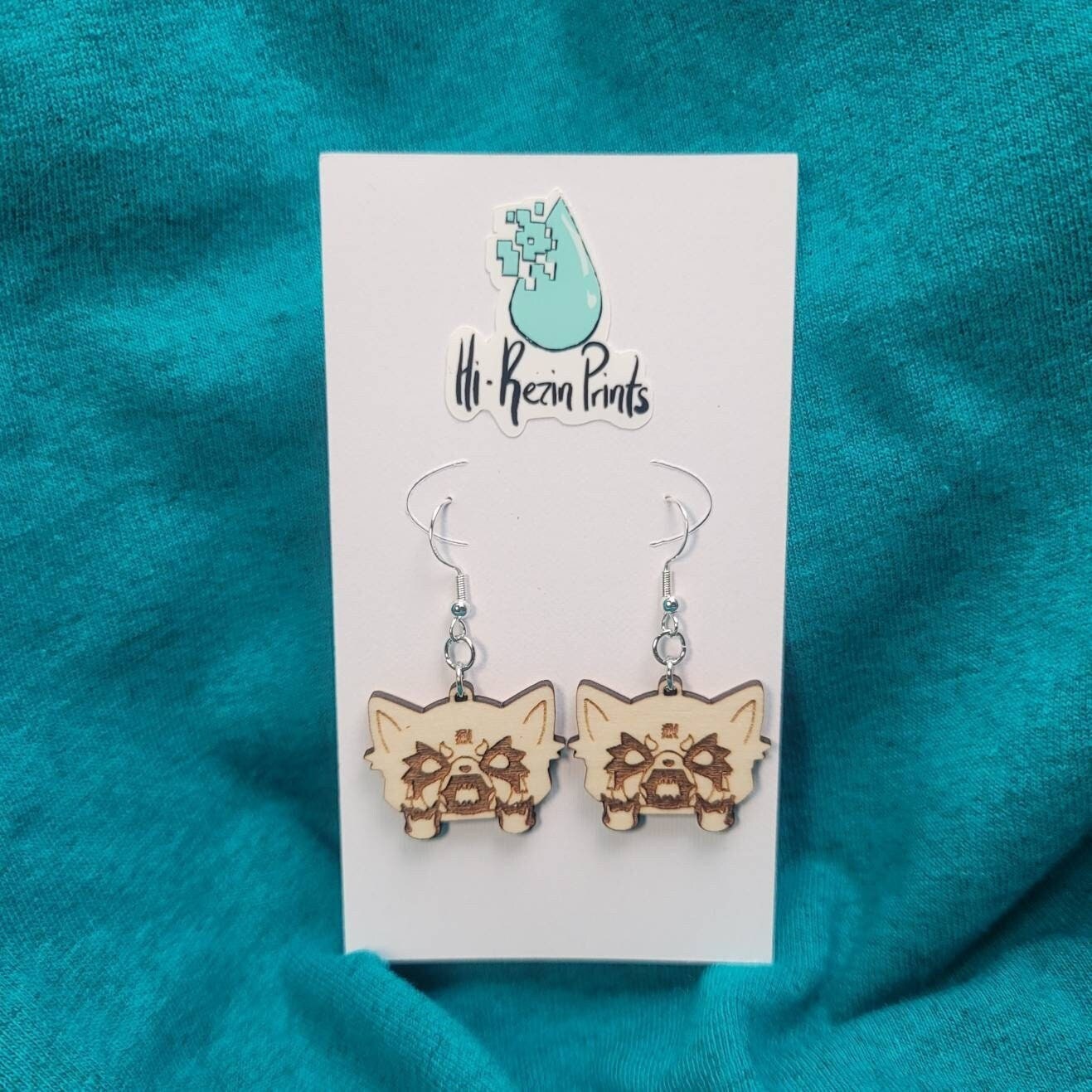 Metal Head Earrings
