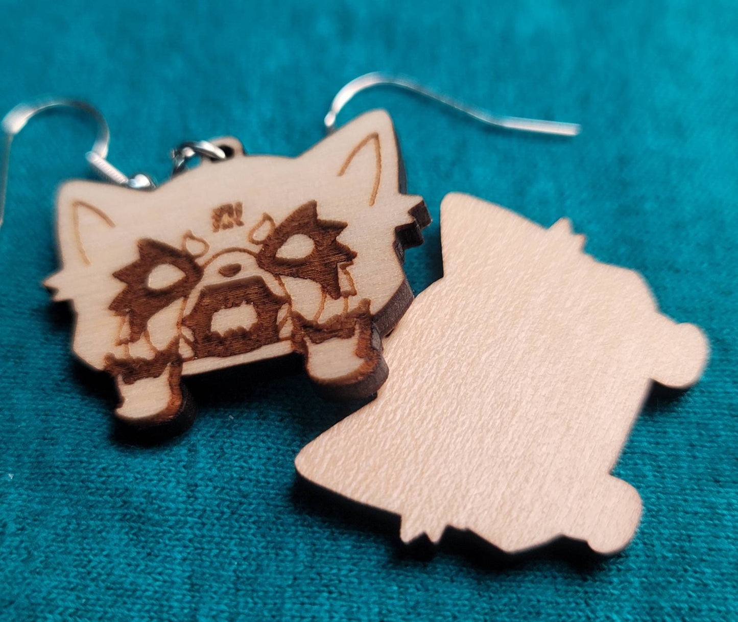 Metal Head Earrings