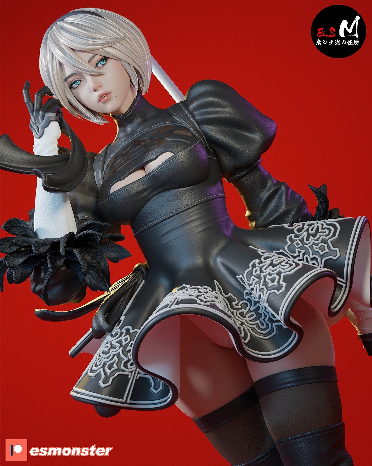 Type 2 Battler 3d Printed Model Kit