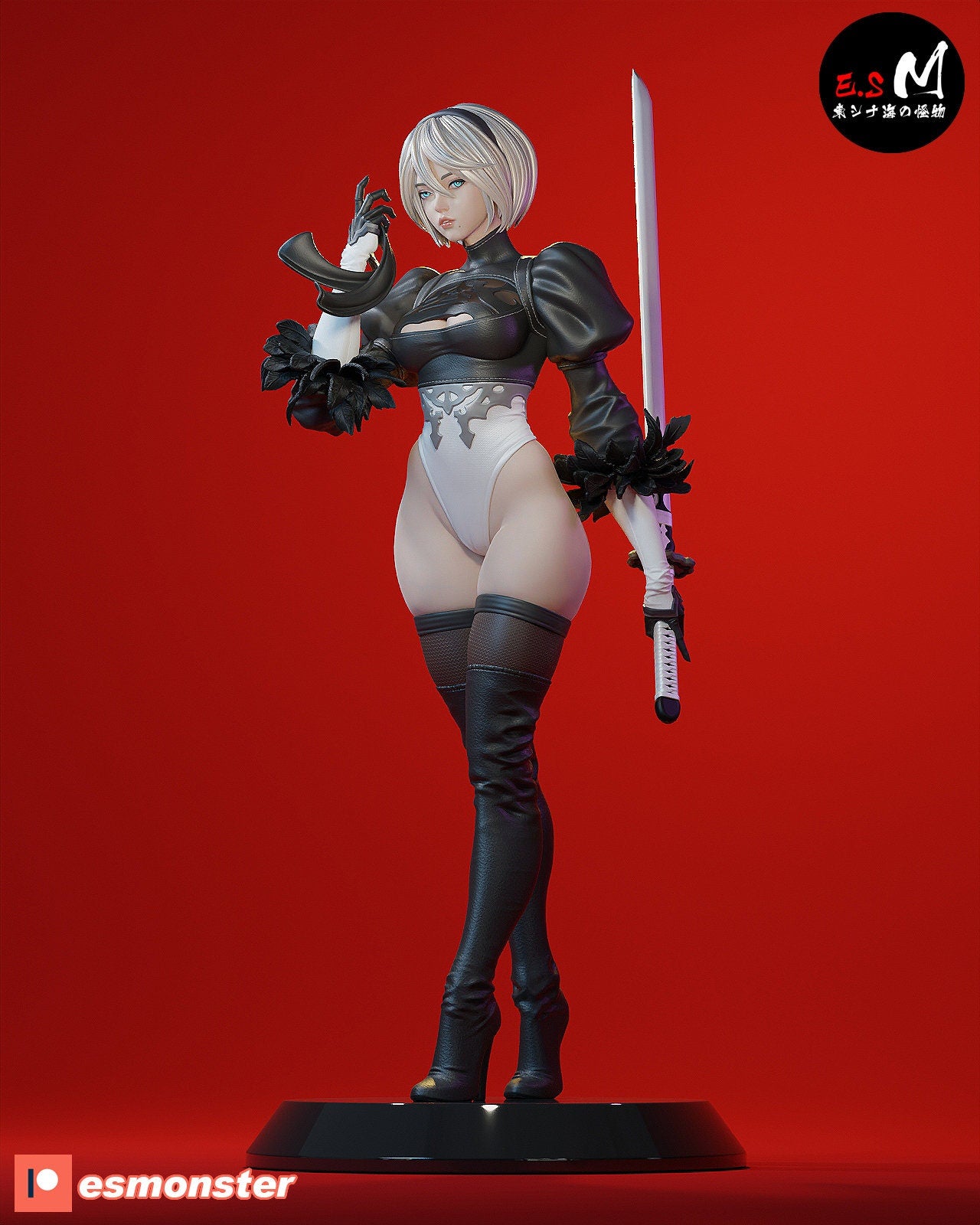 Type 2 Battler 3d Printed Model Kit