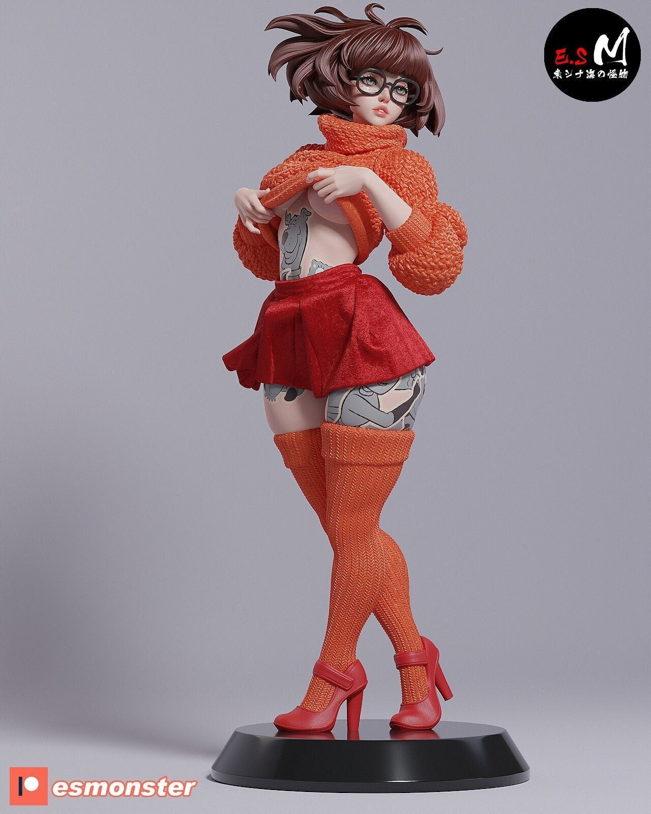 Detective Cosplay 3d Printed Model Kit 11 Inch