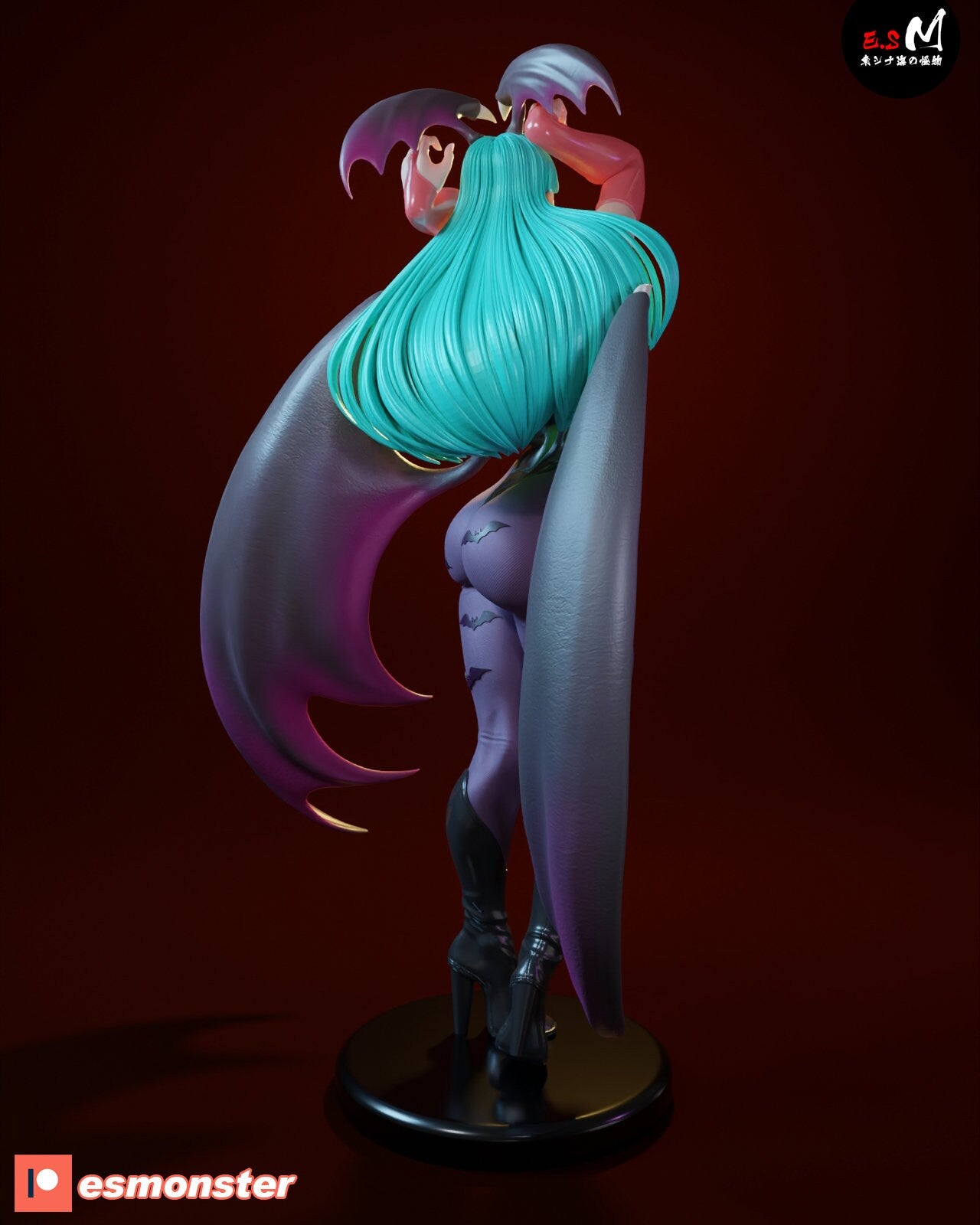 Vampire Fighter 3d Printed Model Kit 7 Inch