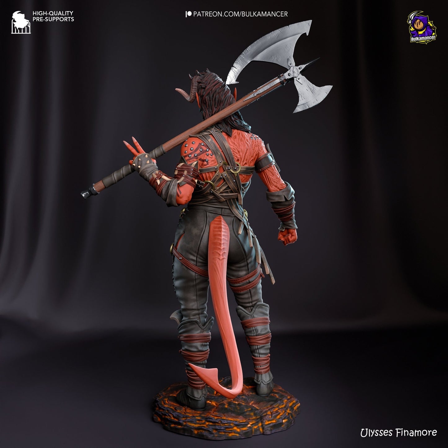 Scorched Barb 3d Printed Model Kit