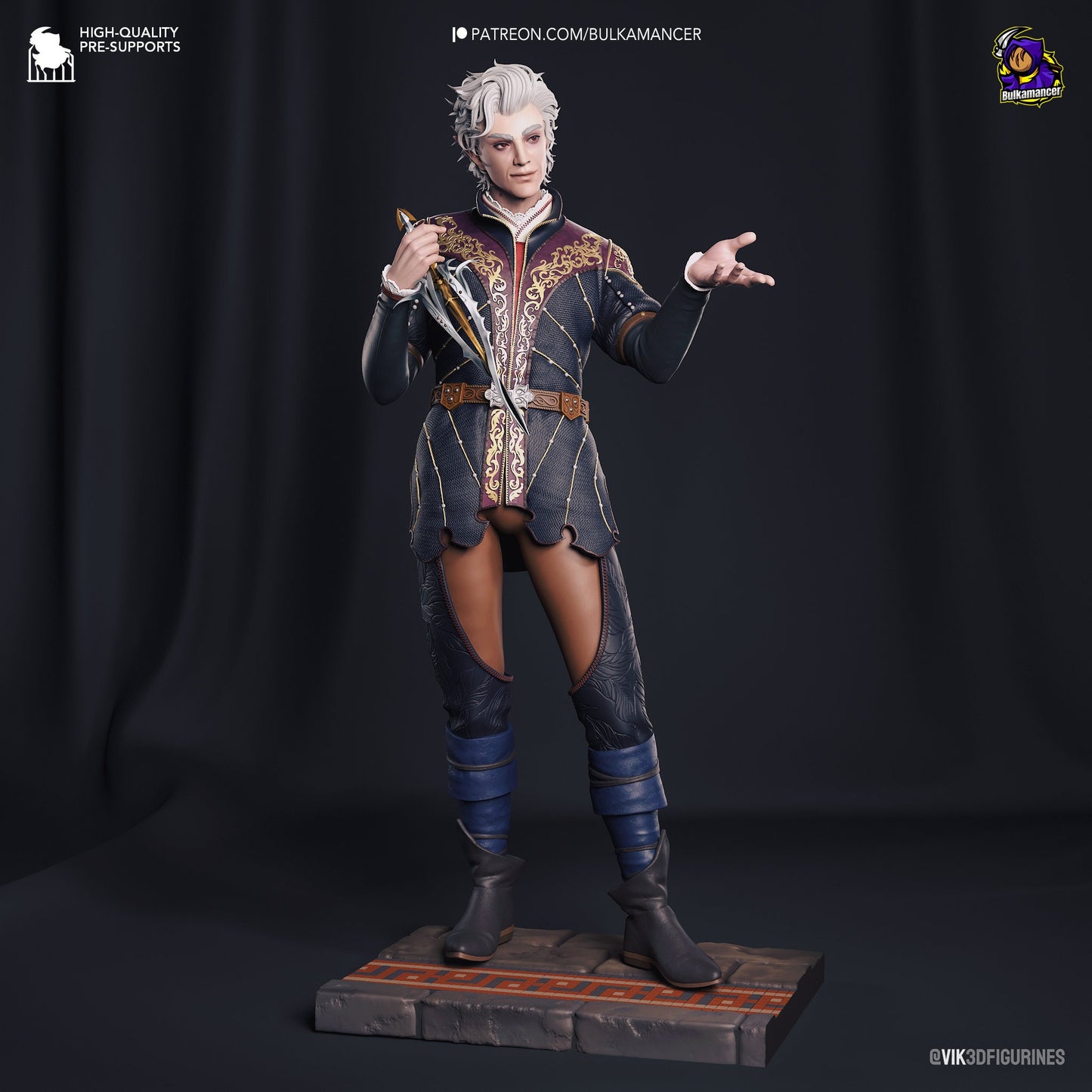 Rogue Vampire 3d Printed Model Kit