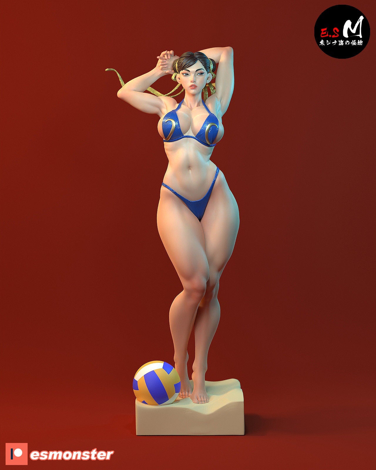 Summer Fighter 3d Printed Model Kit
