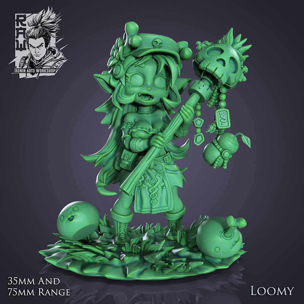 Goblin Girls Gobettes 3d Printed Miniatures 75mm
