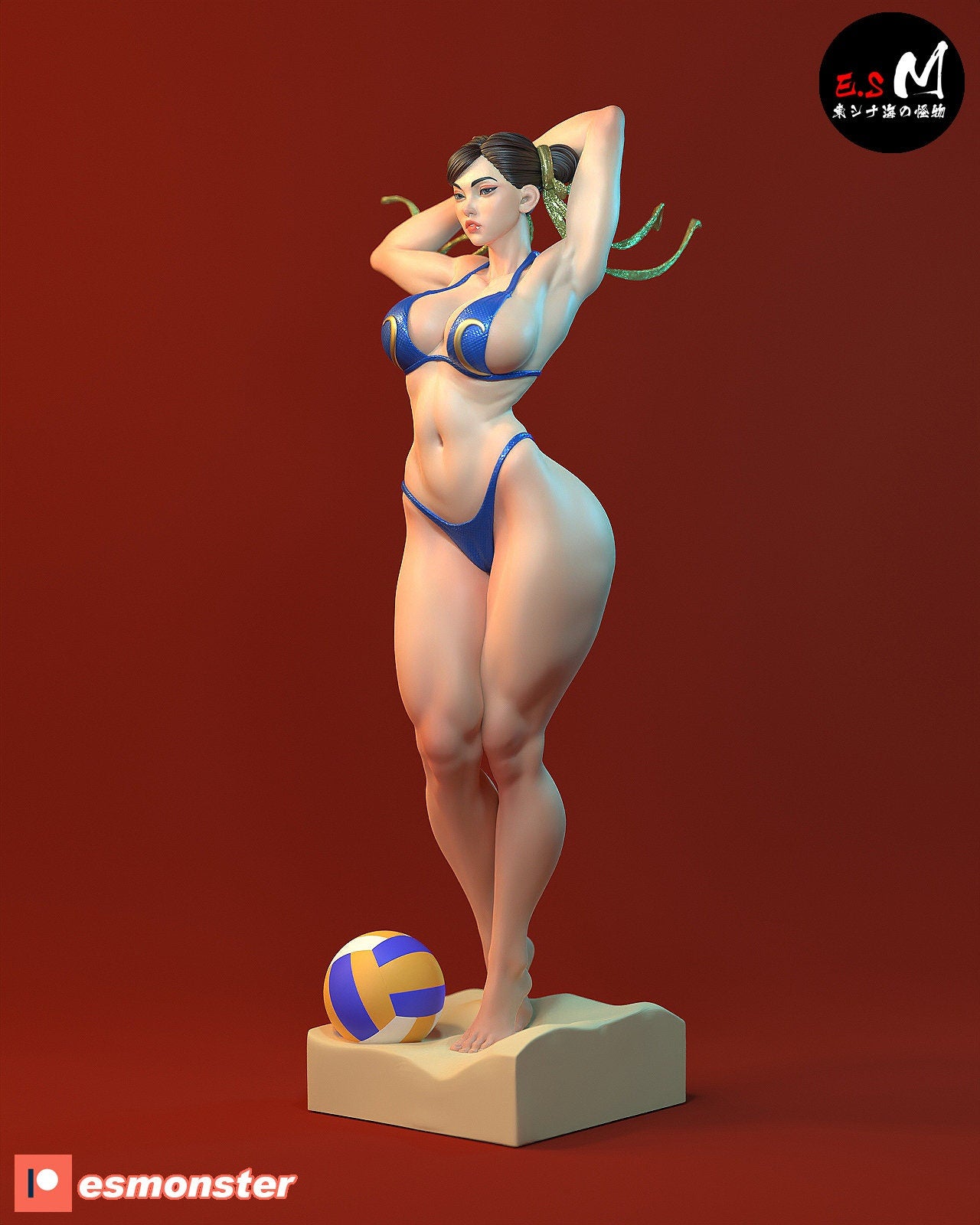 Summer Fighter 3d Printed Model Kit
