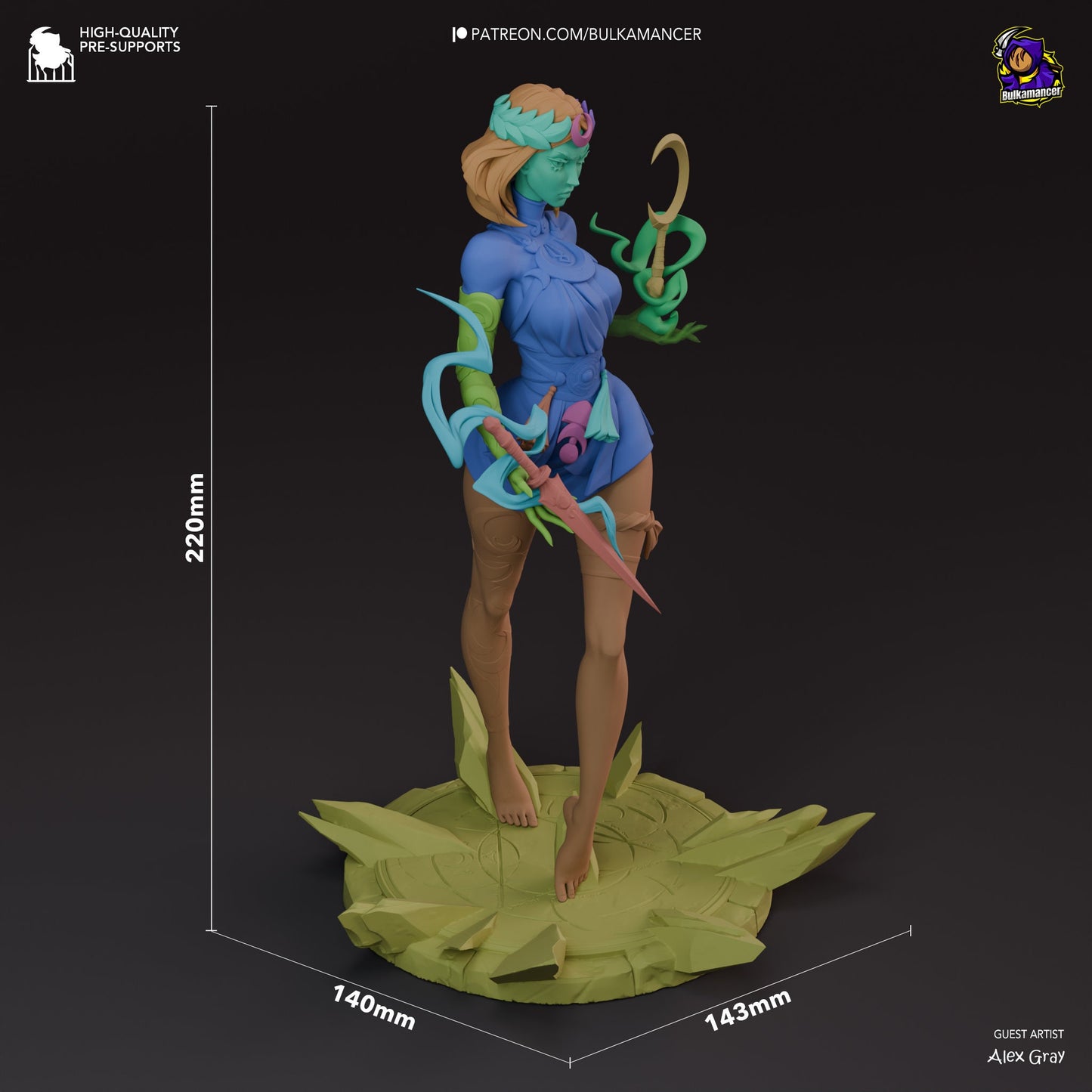Titan Killer 3d Printed Model Kit