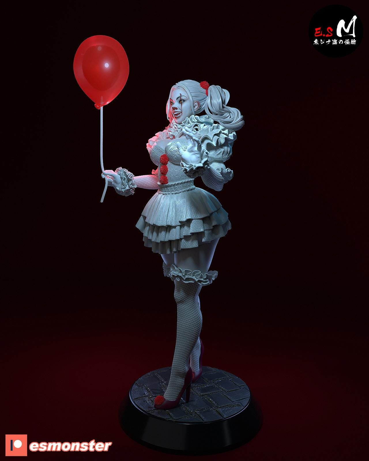 Tag You're 3d Printed Pinup Model Kit