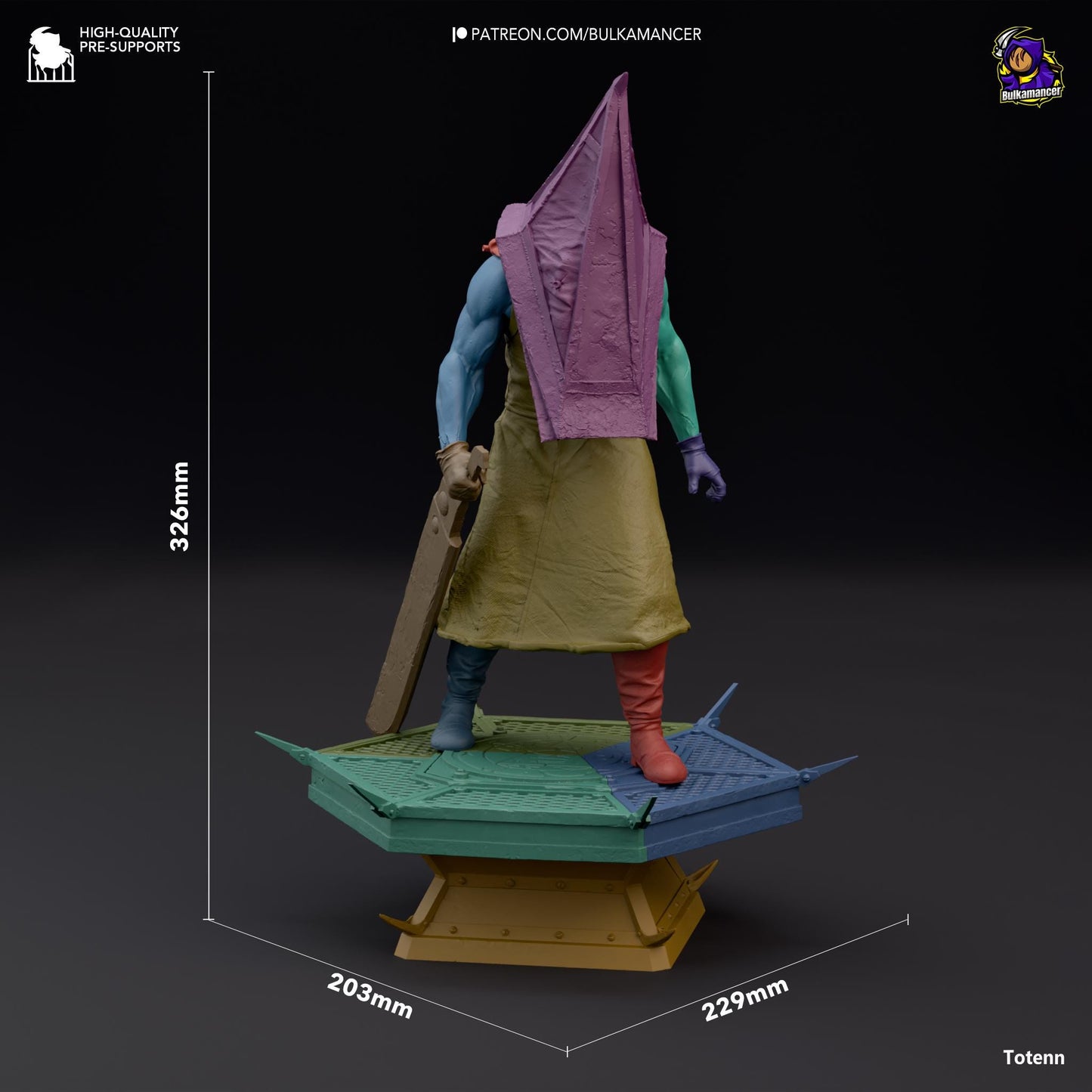 Desire for Punishment 3d Printed Model Kit