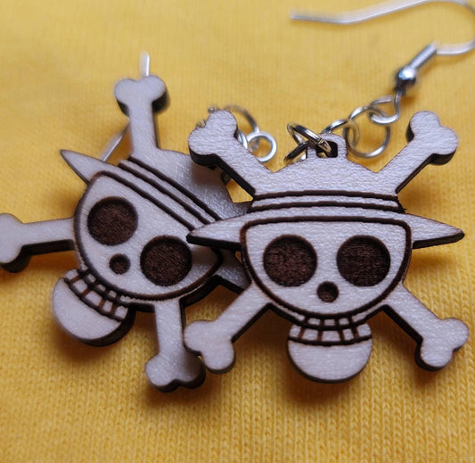 Straw Hat Earrings