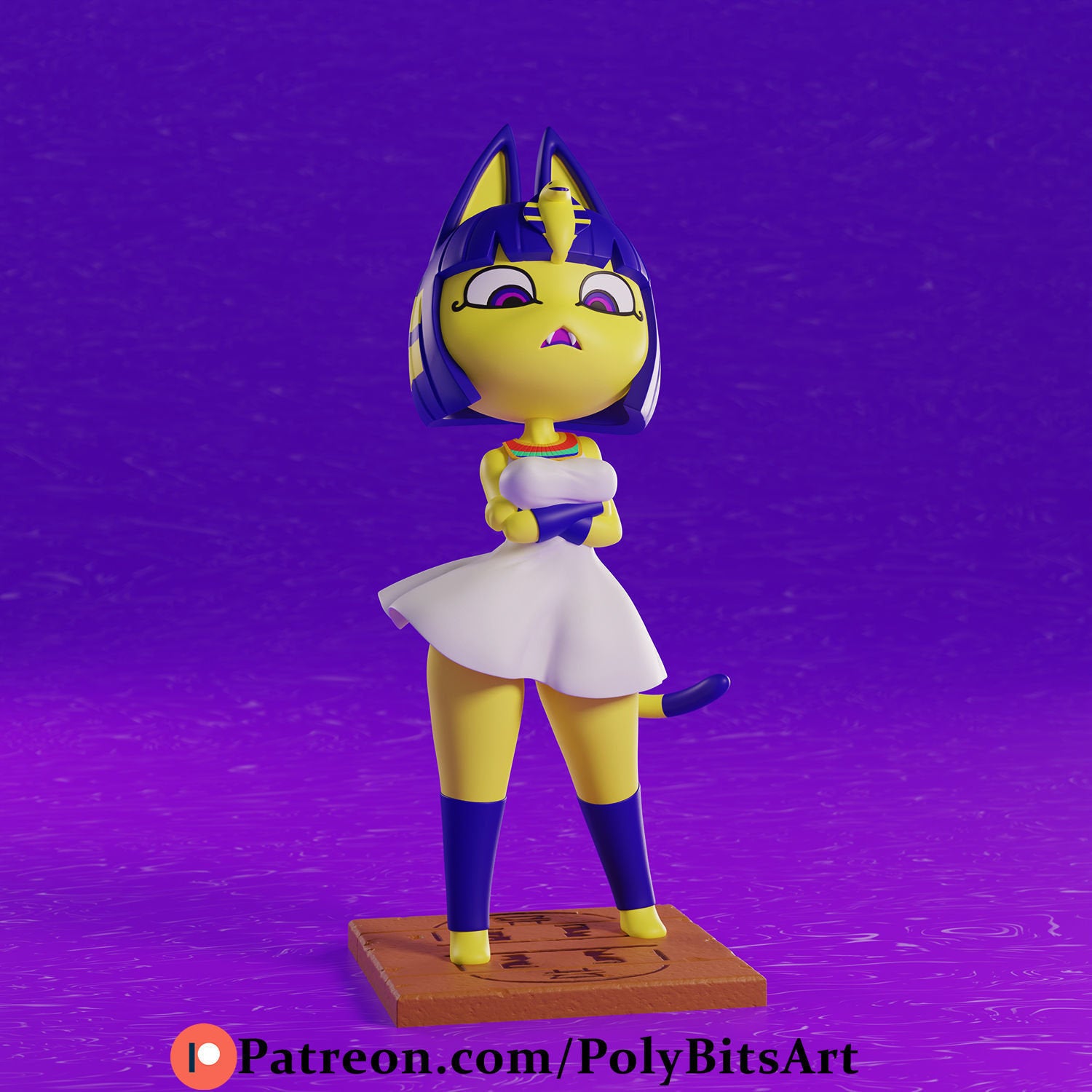 Dancing Cat 3d Printed Model Kit