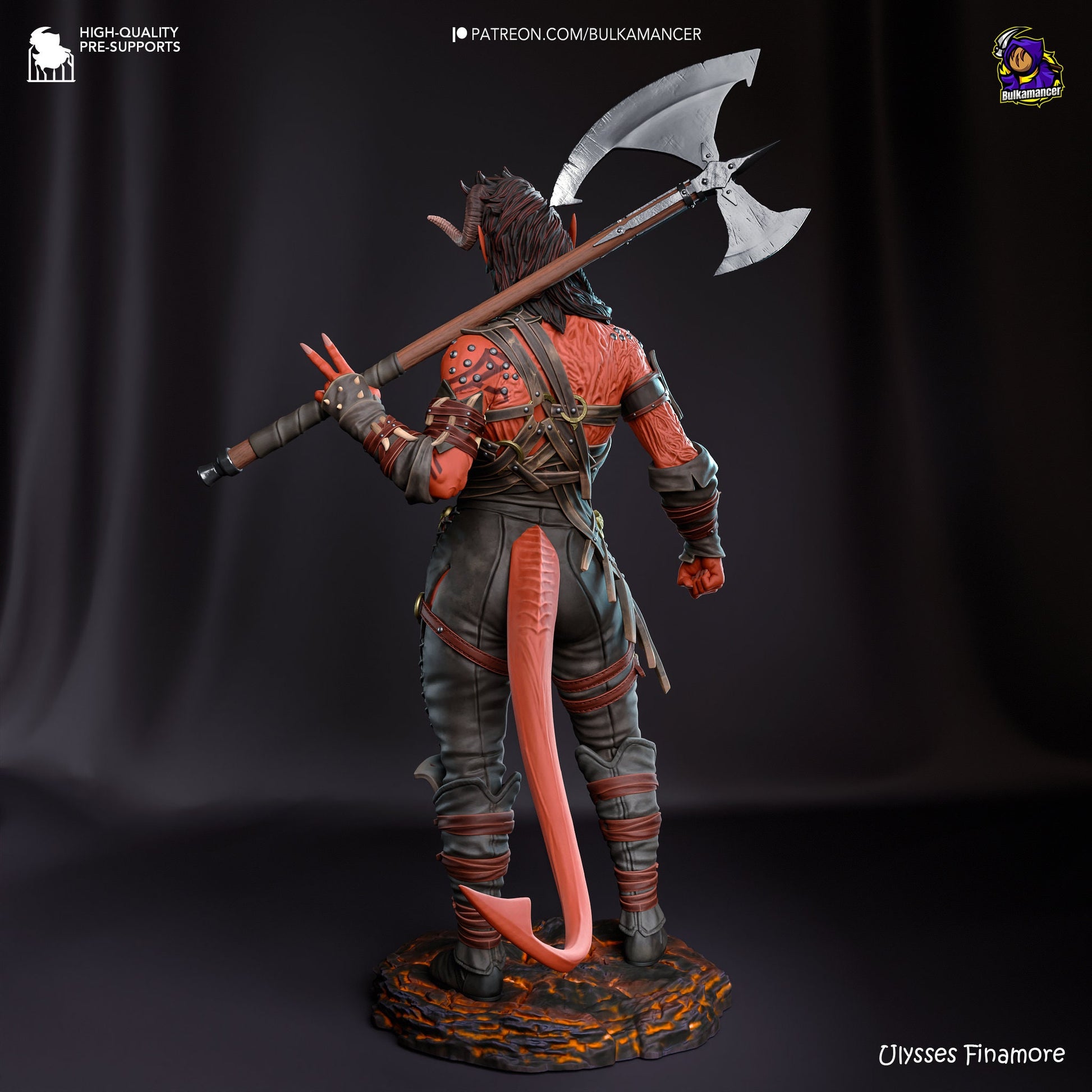 Scorched Barb 3d Printed Model Kit