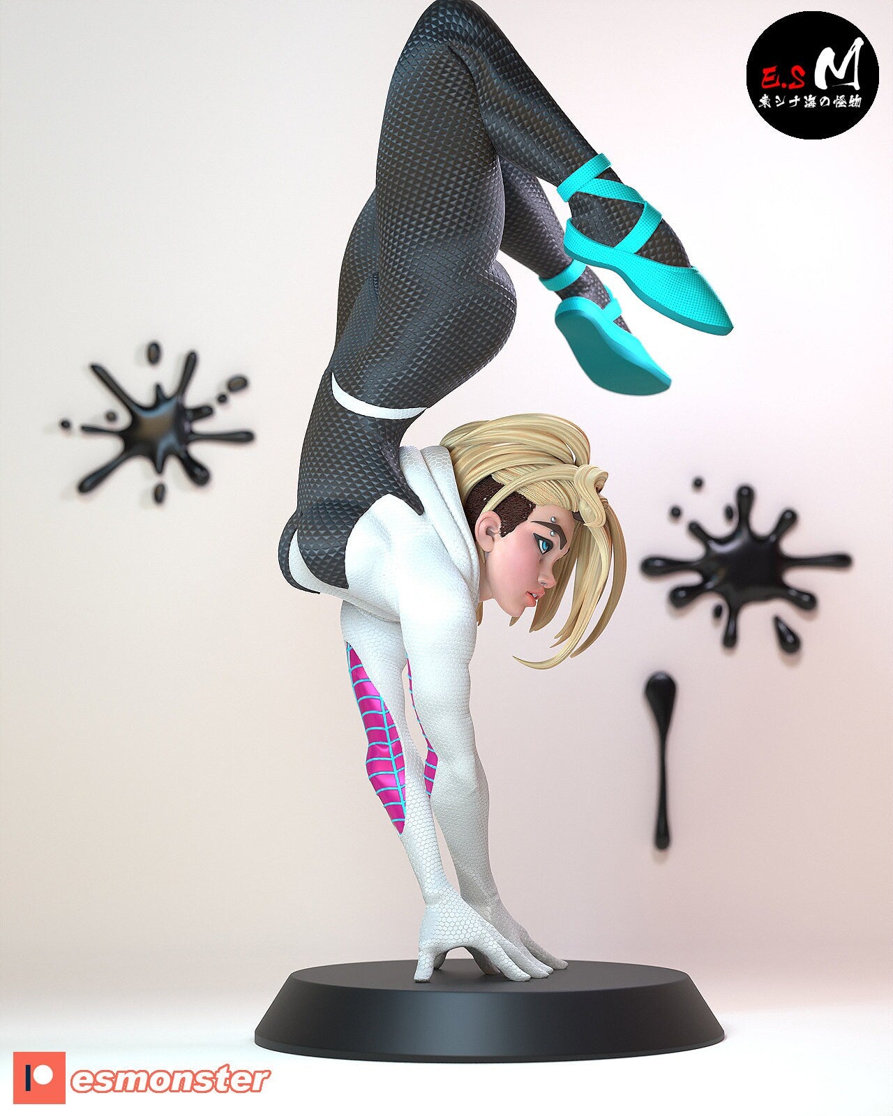 Ballet Spider 3d Printed Model Kit