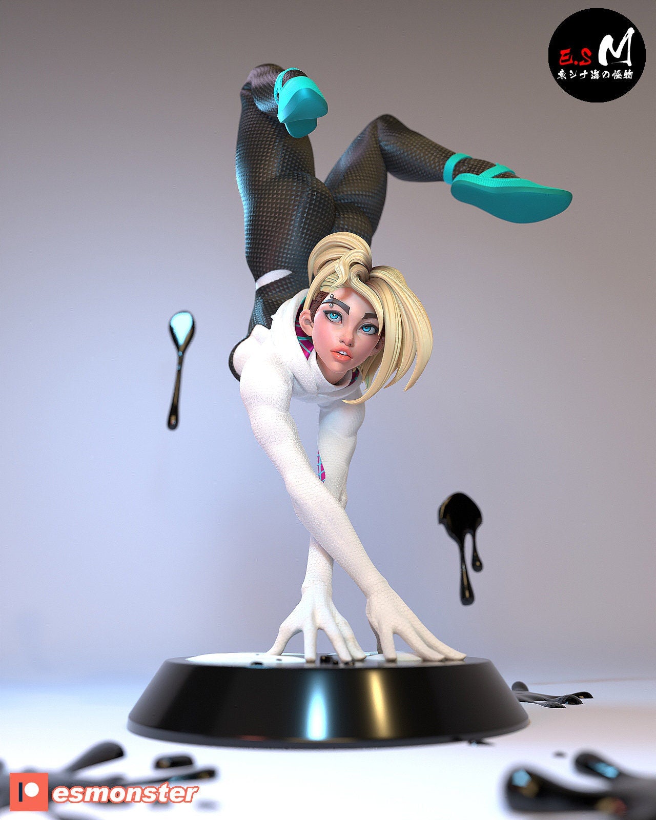 Ballet Spider 3d Printed Model Kit