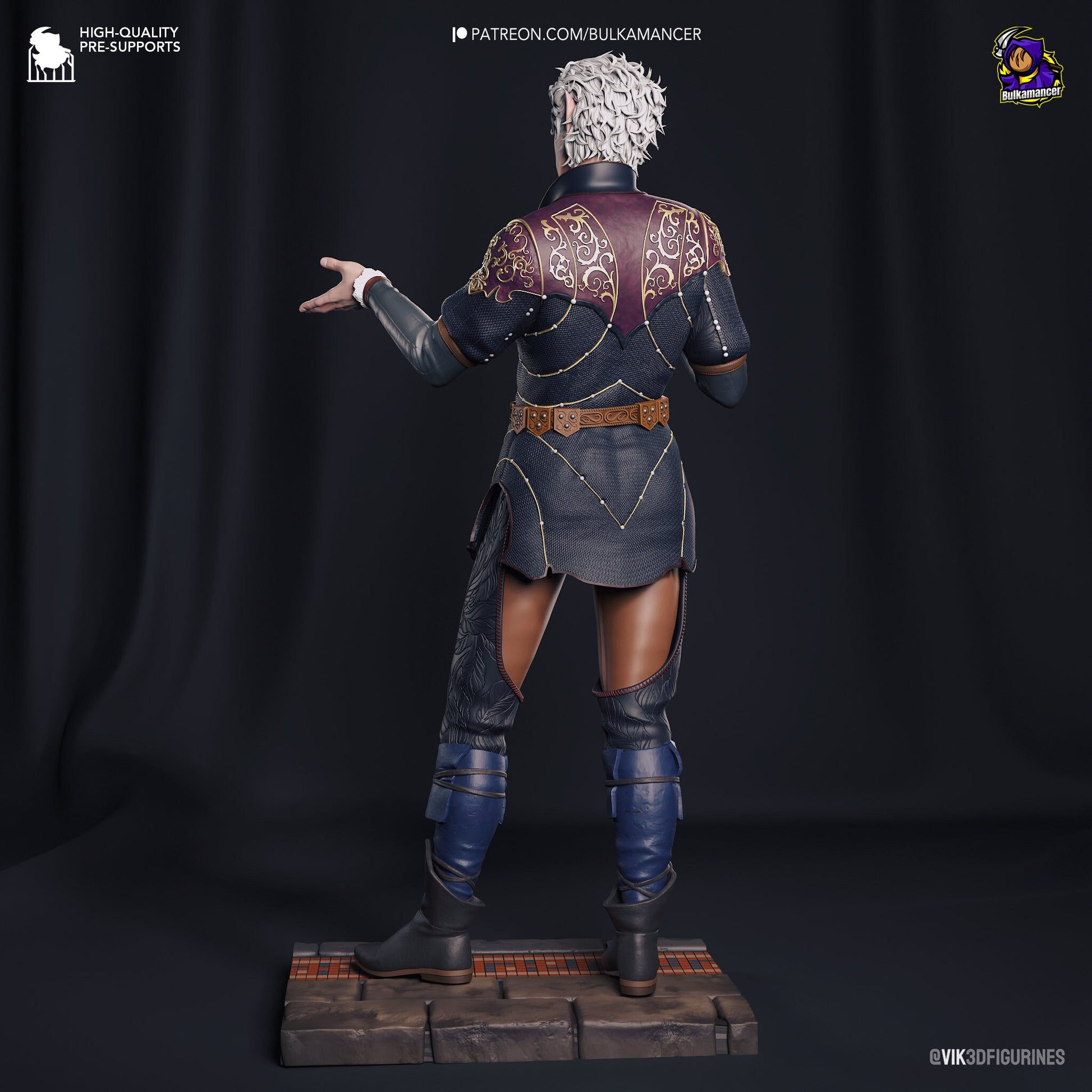 Rogue Vampire 3d Printed Model Kit