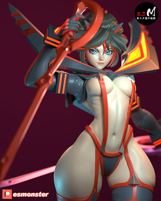 Scissor Wielder 3d Printed Model Kit