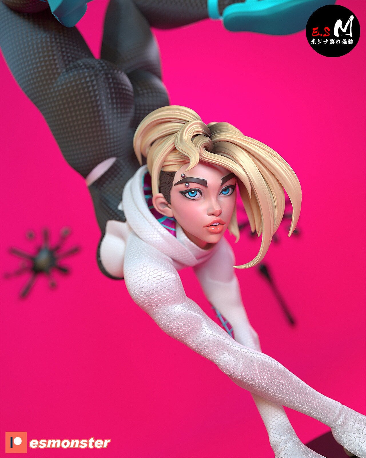 Ballet Spider 3d Printed Model Kit