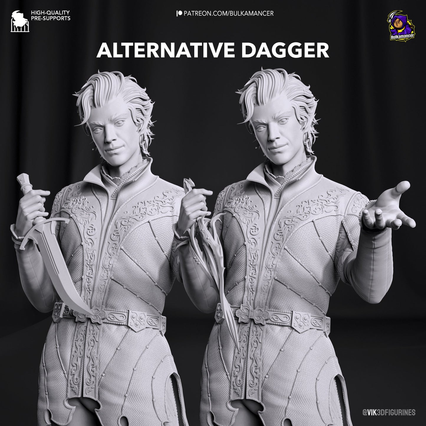 Rogue Vampire 3d Printed Model Kit