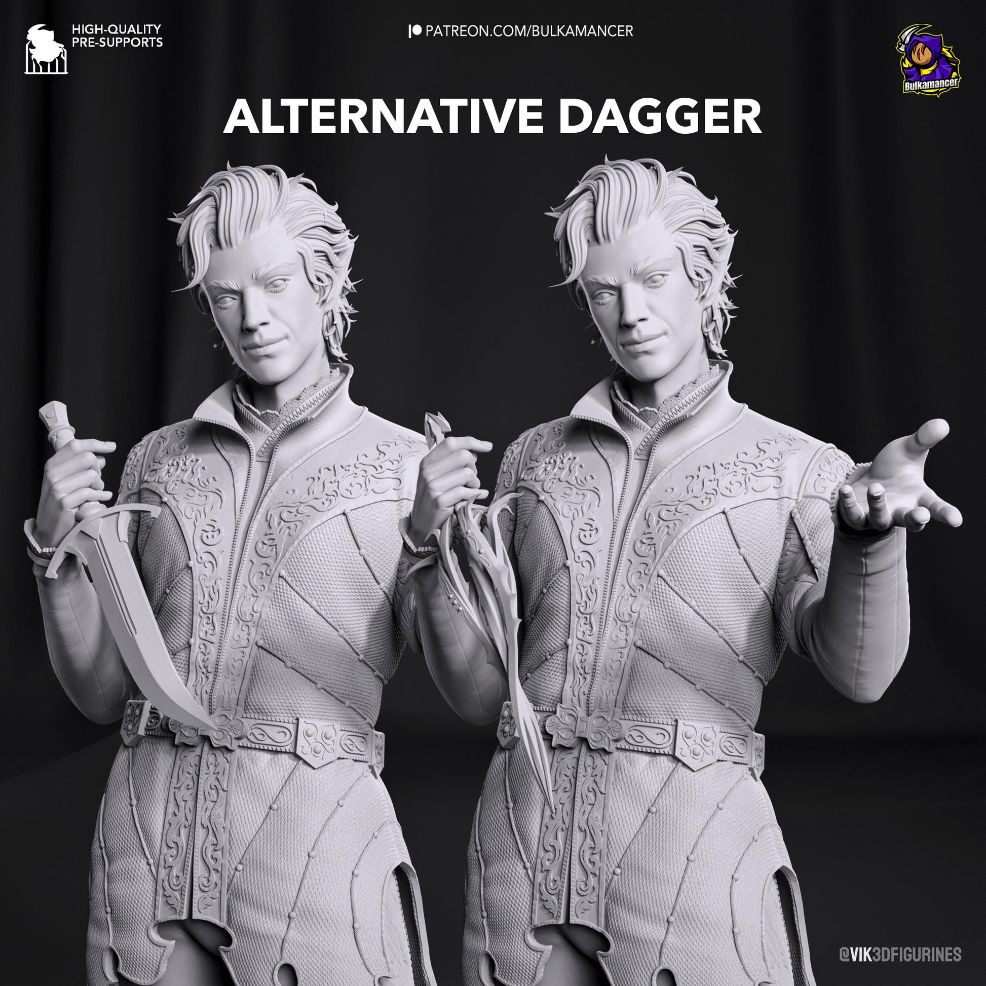 Rogue Vampire 3d Printed Model Kit