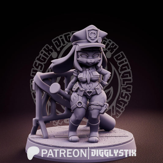Bonk Police 3d Printed Miniatures 75mm