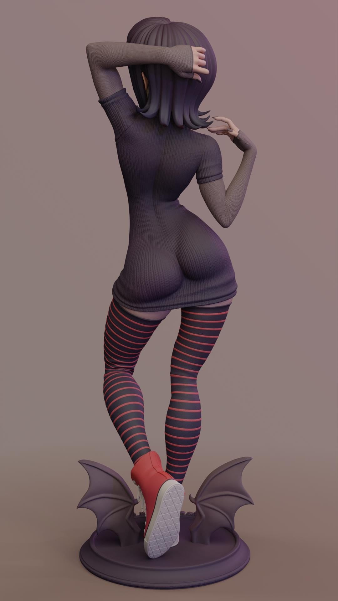 Goth Vampire 3d Printed Model Kit
