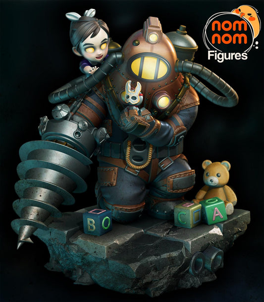 Big Daddy 3d Printed Model Kit