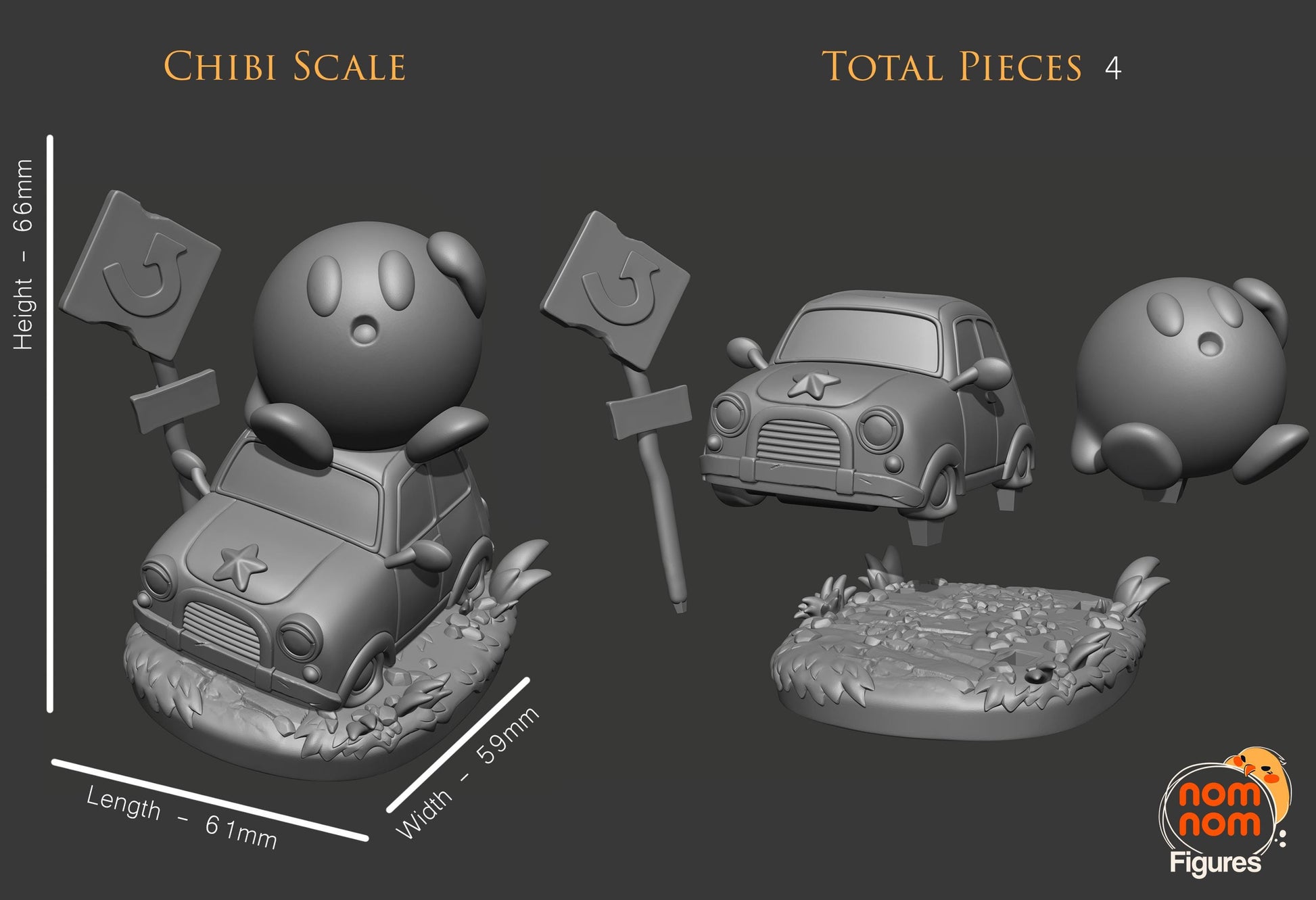 Star Sucker 3d Printed Model Kit