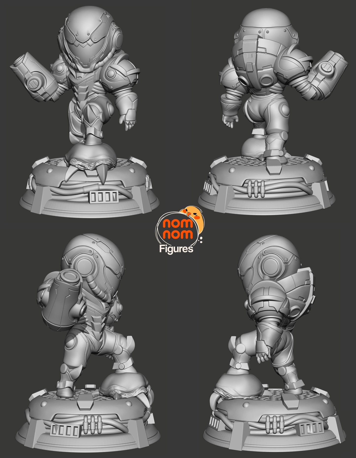 Bounty Hunter 3d Printed Miniature