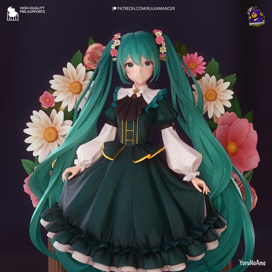Flower Diva 3d Printed Model Kit